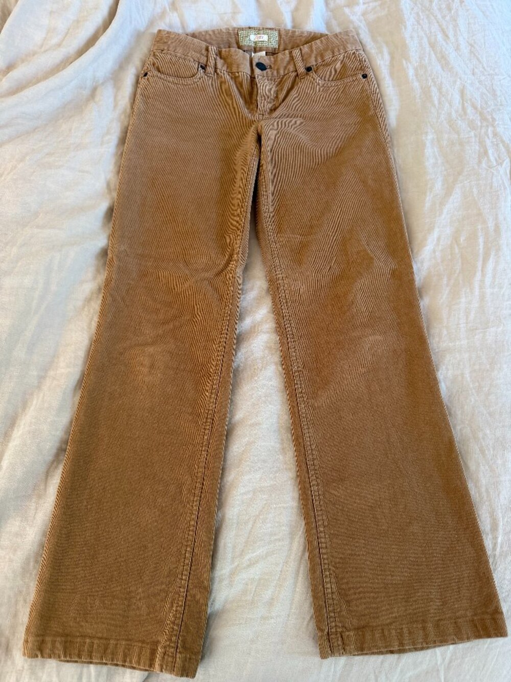 J. Crew bootcut khaki corduroy pants, size 26 short